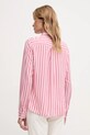 Ρούχα Πουκάμισο United Colors of Benetton 5T17DQ0AZ ροζ