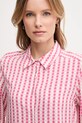 Πουκάμισο United Colors of Benetton ροζ 5T17DQ0AZ