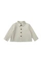 Μωρό βαμβακερό πουκάμισο Donsje Lauden Shirt Bear 4096501.68.92 λευκό SS25