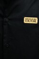 Βαμβακερό πουκάμισο Versace Jeans Couture 78GALYR1.CN002 μαύρο
