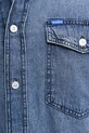 Βαμβακερό πουκάμισο Hugo Blue 50534162 μπλε