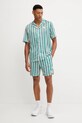 Πουκάμισο Fila Lastro FAM0926 πράσινο SS25