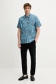 Βαμβακερό πουκάμισο PS Paul Smith M2R.695U.P22315 τιρκουάζ SS25