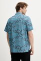 Ρούχα Βαμβακερό πουκάμισο PS Paul Smith M2R.695U.P22315 τιρκουάζ