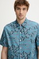 Βαμβακερό πουκάμισο PS Paul Smith τιρκουάζ M2R.695U.P22315