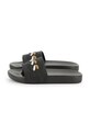 Παιδικές παντόφλες BOSS J52269.27.35 μαύρο SS25