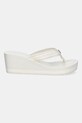 Σαγιονάρες Tommy Hilfiger TH STRIPES WEDGE BEACH SANDAL FW0FW08521 μπεζ SS25