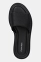 Παντόφλες Calvin Klein FLATFORM SLIDE - JACQ μαύρο HW0HW02461