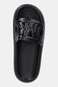 Δερμάτινες παντόφλες MICHAEL Michael Kors Splash μαύρο 40R5SPFA1L.001