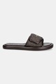 Παντόφλες MICHAEL Michael Kors Suki 40S5SKFA1B.200 καφέ SS25