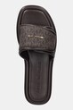 Παντόφλες MICHAEL Michael Kors Suki καφέ 40S5SKFA1B.200