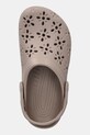 Παντόφλες Crocs Classic Floral Cut Out Clog καφέ 210927.214