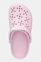 Παντόφλες Crocs Classic Floral Cut Out Clog ροζ 210927.6ZW