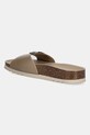 Παπούτσια Δερμάτινες παντόφλες Scholl EVA F322631062 καφέ