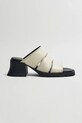 Δερμάτινες παντόφλες Miista Jadzia 5-8 cm μπεζ E8.3899