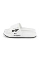 Παιδικές παντόφλες Karl Lagerfeld Z30544.27.35 λευκό SS25