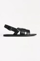 Δερμάτινα σανδάλια Karl Lagerfeld KASTOR III μαύρο KL70225.000