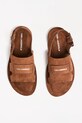 Σανδάλια σουέτ Karl Lagerfeld KASTOR III καφέ KL70225.533
