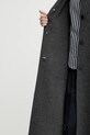 Μάλλινο παλτό Weekend Max Mara 2515011031600 γκρί