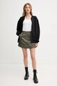 Μπλούζα Alpha Industries Studio Edition Fleece Bomber wmn 156030 μαύρο SS25