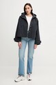 Μπουφάν Calvin Klein Jeans LV047AB502 σκούρο μπλε SS25