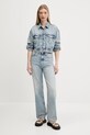 Τζιν μπουφάν Tommy Jeans DW0DW21289 μπλε SS25