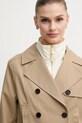Κοντή καμπαρντίνα MACKAGE μπεζ ALINE.CO