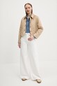 Μπουφάν Abercrombie & Fitch KI144.5055.421 μπεζ SS25