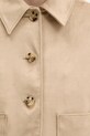Μπουφάν Abercrombie & Fitch KI144.5055.421 μπεζ