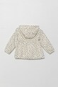 Παιδικό μπουφάν United Colors of Benetton 2M9GGN03S.P.Seasonal μπεζ SS25