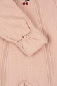 Αγορίστικα Ολόσωμη φόρμα μωρού Konges Sløjd MINNA PADDED ONESIE KS102753 ροζ