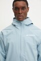 Αδιάβροχο μπουφάν adidas TERREX Multi Rain.RDY τιρκουάζ JD8356