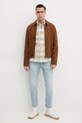 Μπουφάν Calvin Klein K10K114110 καφέ SS25