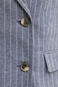 Blazer με μείγμα λινών United Colors of Benetton 29KBDW033