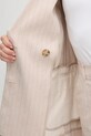 Blazer με μείγμα λινών United Colors of Benetton 29KBDW033