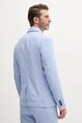 Ρούχα Λινό πανωφόρι United Colors of Benetton 23B3UW014 μπλε