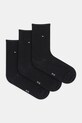 Κάλτσες Tommy Hilfiger 3-pack ψηλές κάλτσες μαύρο 701233828