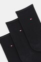 Κάλτσες Tommy Hilfiger 3-pack 701233828 μαύρο SS25