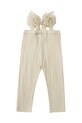 Κολάν μωρών Donsje Nanise Leggings με ελαστάν μπεζ 3037400