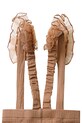 Κολάν μωρών Donsje Nanise Leggings καφέ 3037400