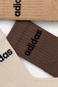 Κάλτσες adidas Essentials 3-pack IZ0106 μπεζ SS25