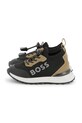 Παιδικά αθλητικά παπούτσια BOSS J52270.19.21 μαύρο SS25