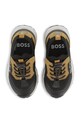 Παιδικά αθλητικά παπούτσια BOSS μαύρο J52270.19.21