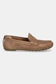 Μοκασίνια σουέτ Gant Seabaya 30573932.G146 καφέ SS25
