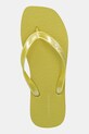 Σαγιονάρες Calvin Klein Jeans THONG+ TPU METALLIC πράσινο YW0YW01720