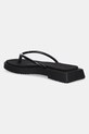 Παπούτσια Σαγιονάρες Calvin Klein Jeans SQ LOW WEDGE SANDAL STITCH YW0YW01716 μαύρο
