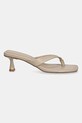 Δερμάτινες σαγιονάρες Steve Madden Heyley SM11003831.217 μπεζ SS25