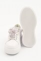 Δερμάτινα αθλητικά παπούτσια Karl Lagerfeld KREEPER LO KL42310F.01W λευκό
