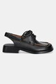 Δερμάτινα κλειστά παπούτσια Camper Dana K201742.001 μαύρο SS25