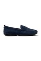 Δερμάτινα μοκασίνια Camper Right Nina φλατ σκούρο μπλε K201421.015